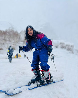 Skiing